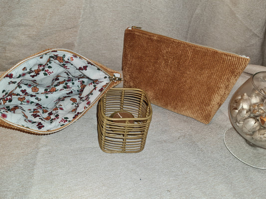 Petite trousse velours