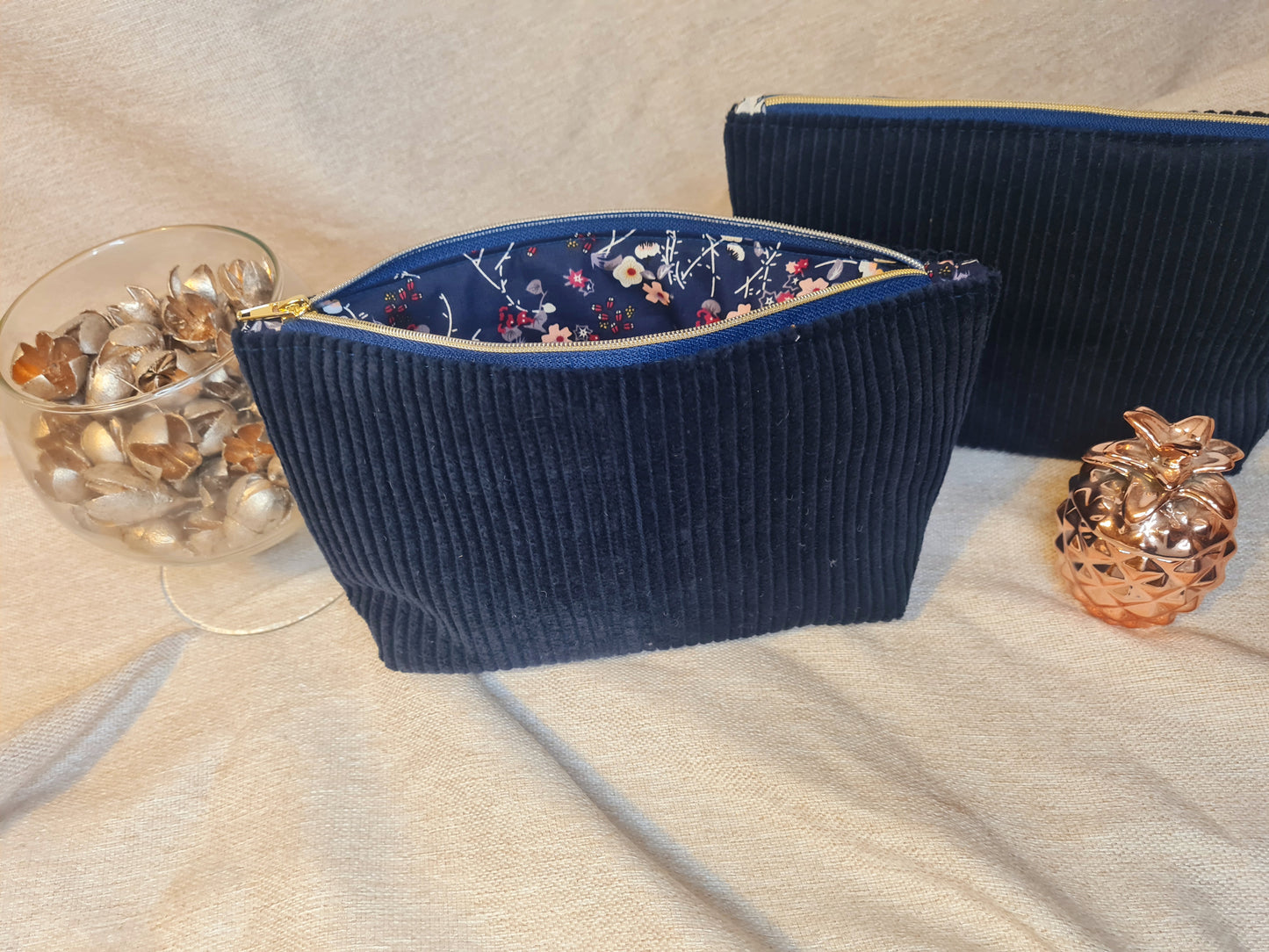 Petite trousse velours