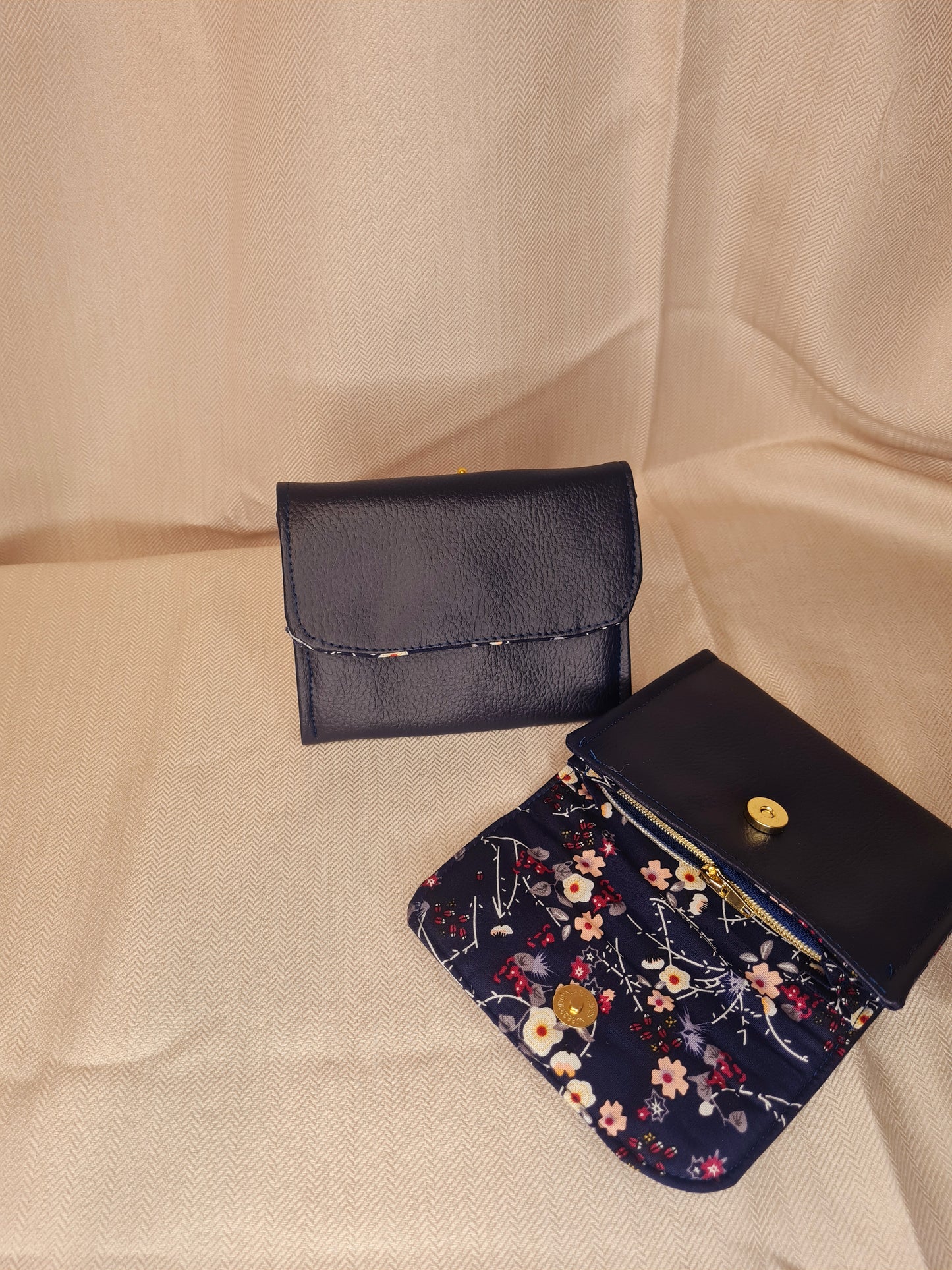 Porte monnaie/cartes simili cuir