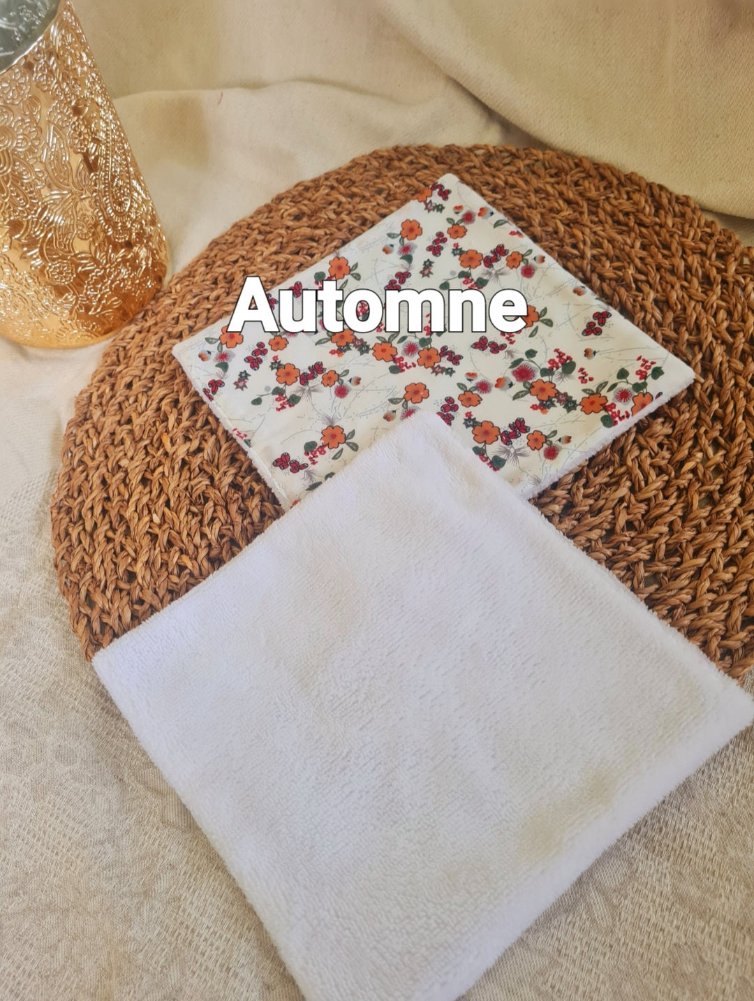 Serviette visage