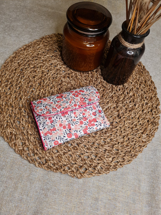 Porte monnaie/cartes tissus