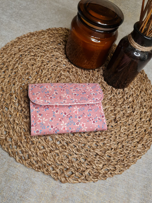 Porte monnaie/cartes tissus