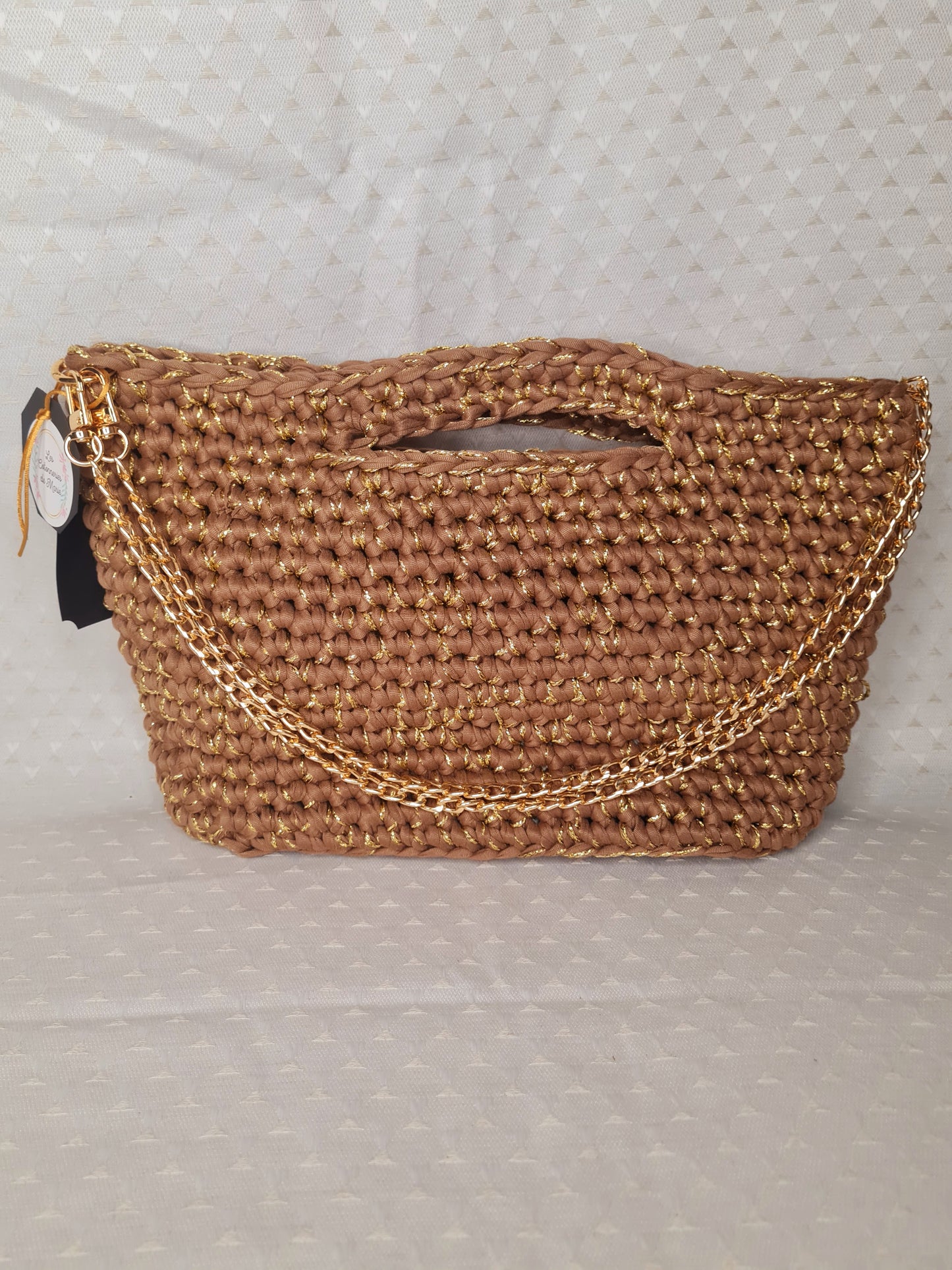 Sac au crochet taille L