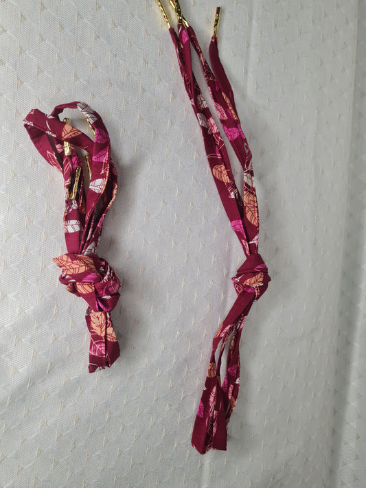 Lacets fleuris
