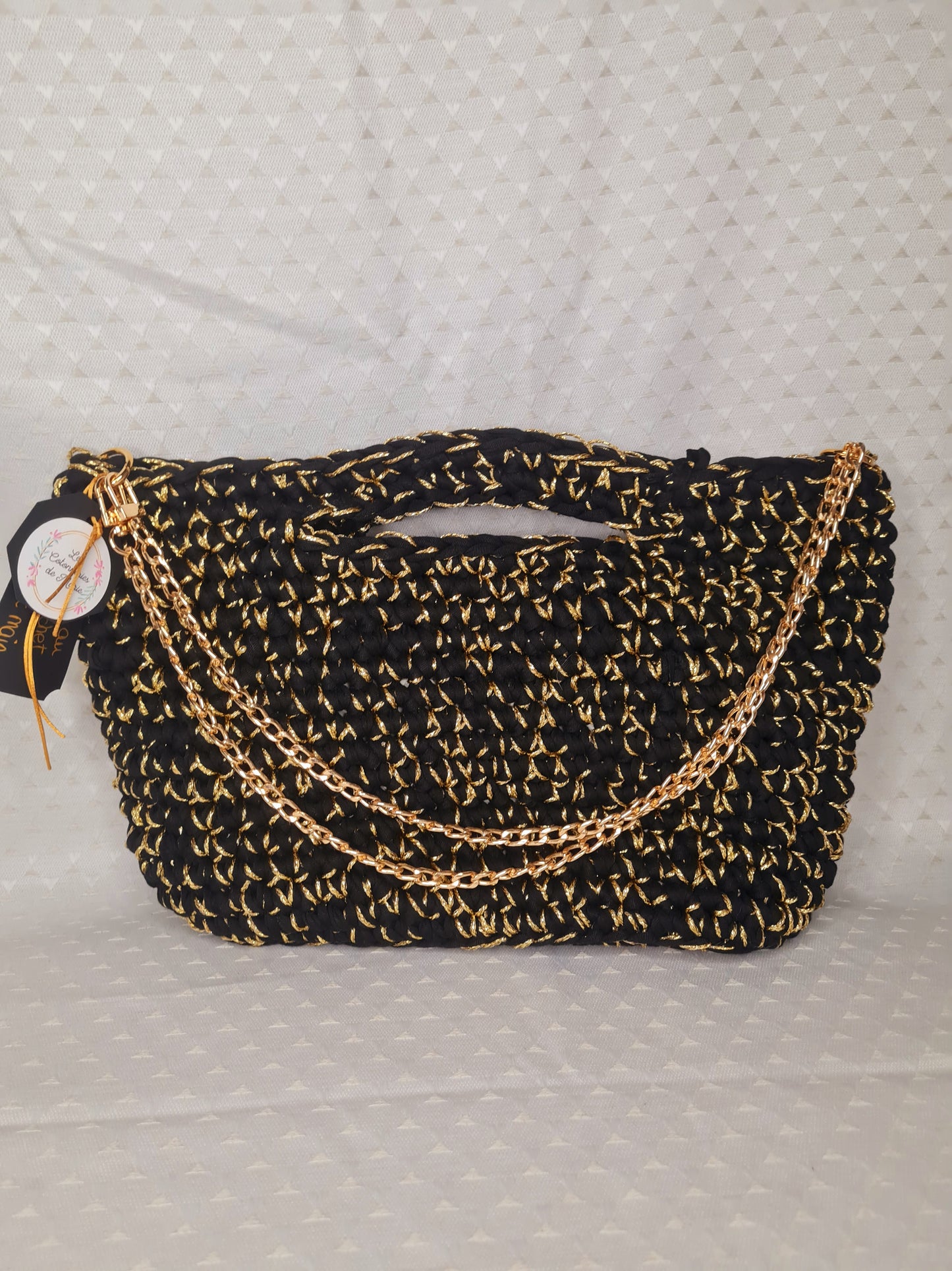 Sac au crochet taille L